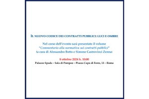 Il nuovo Codice dei Contratti Pubblici: luci e ombre