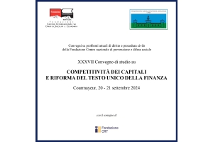 Competitività dei capitali e riforma del Testo Unico della Finanza
