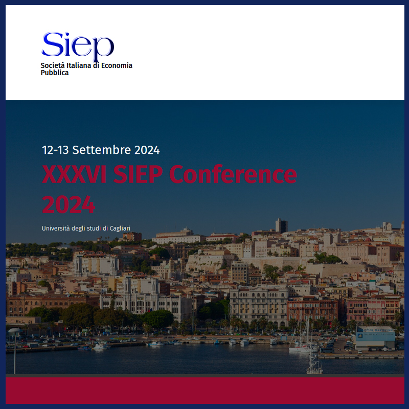 XXXVI Conferenza SIEP 2024