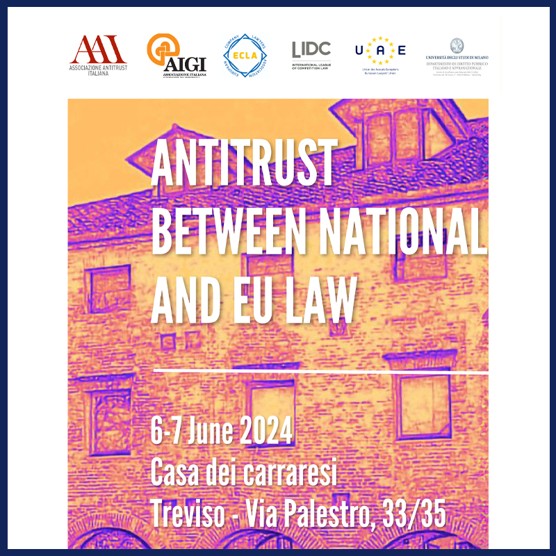 Antitrust fra Diritto Nazionale e Diritto dell'Unione europea