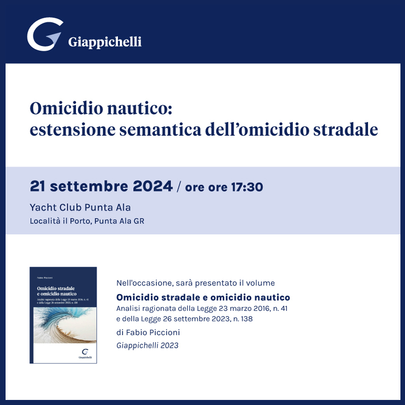 Omicidio nautico: estensione semantica dell’omicidio stradale